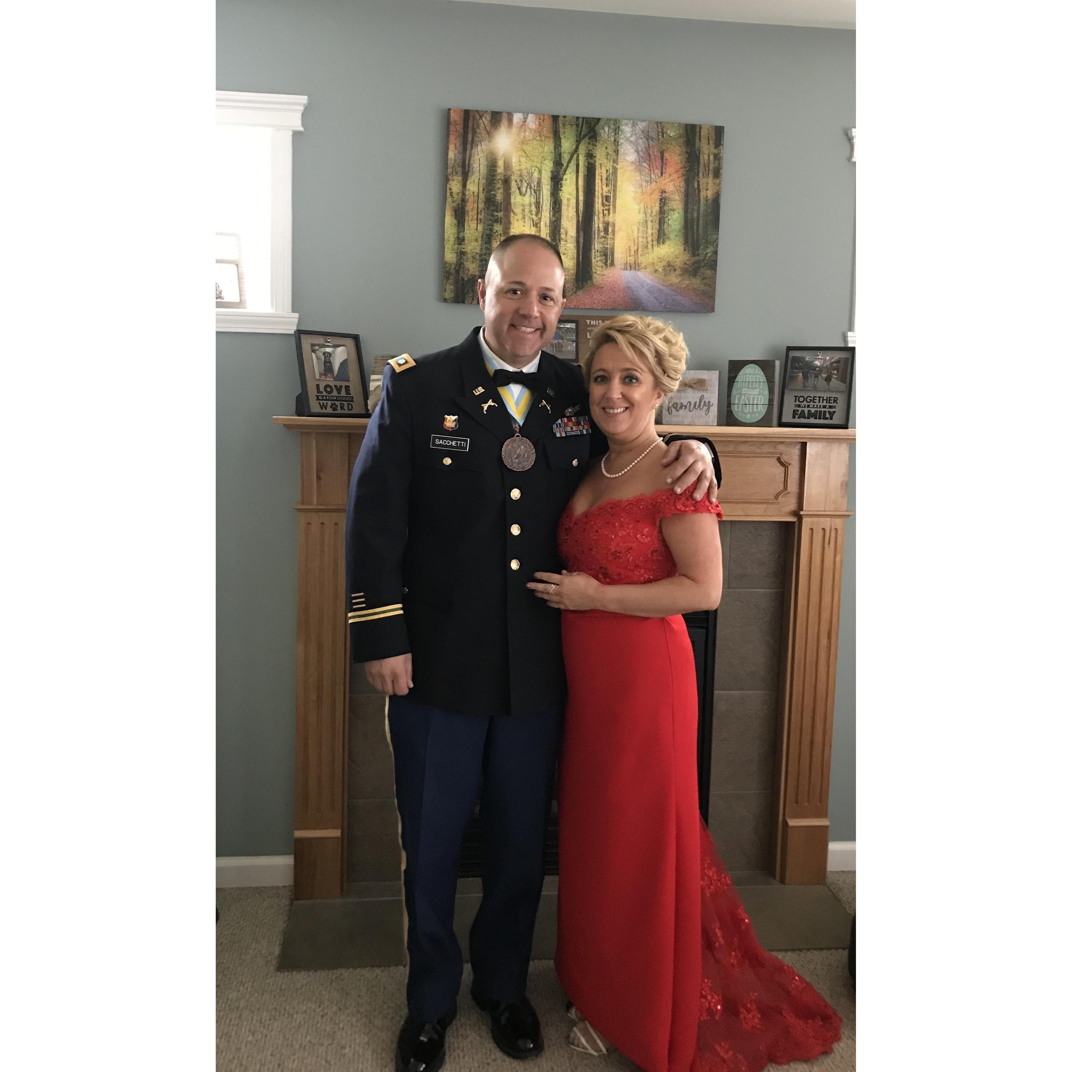 One of the many formal events he has taken me to...he truly makes me feel like a princess