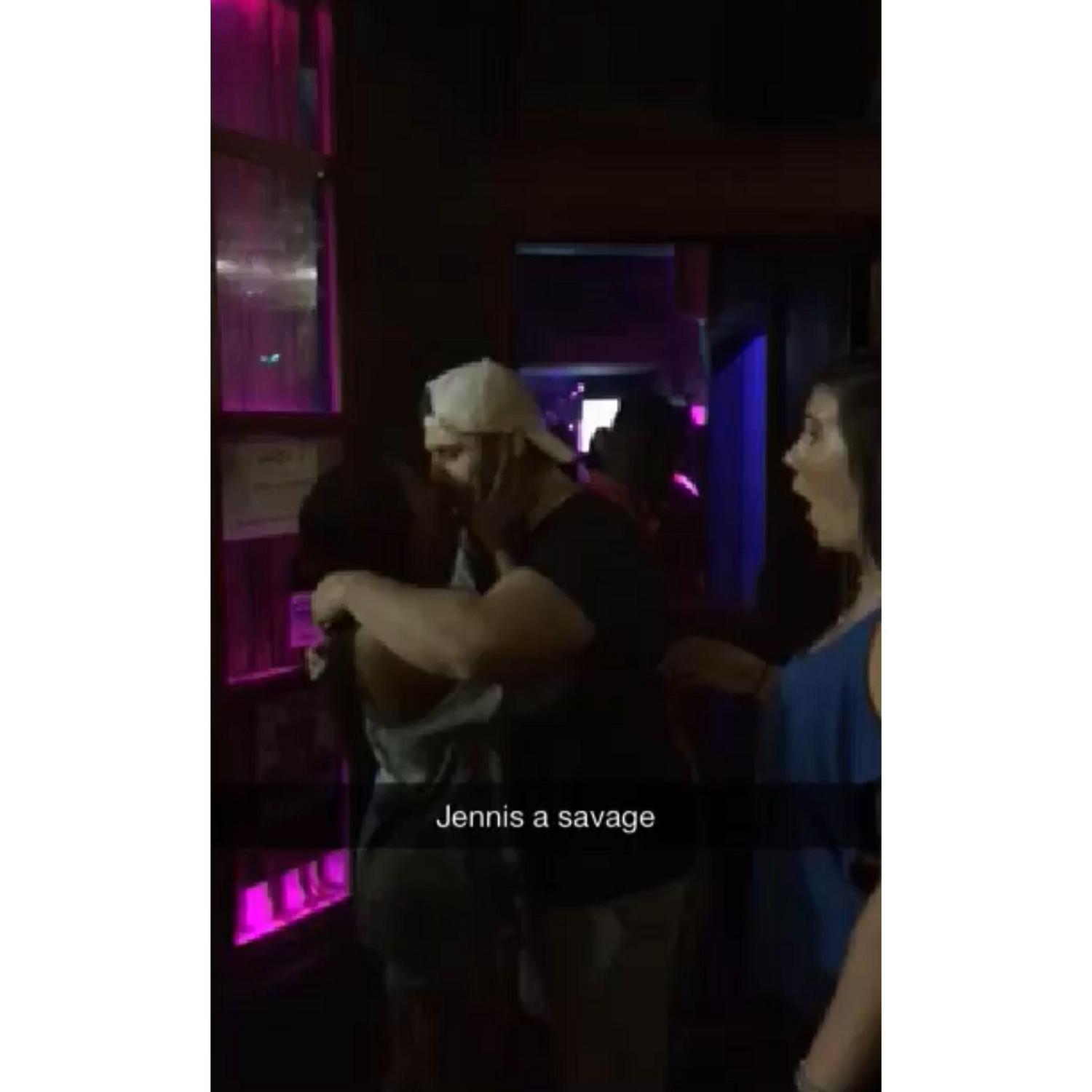 Our first kiss - a very low quality picture, but a high quality story from it!
