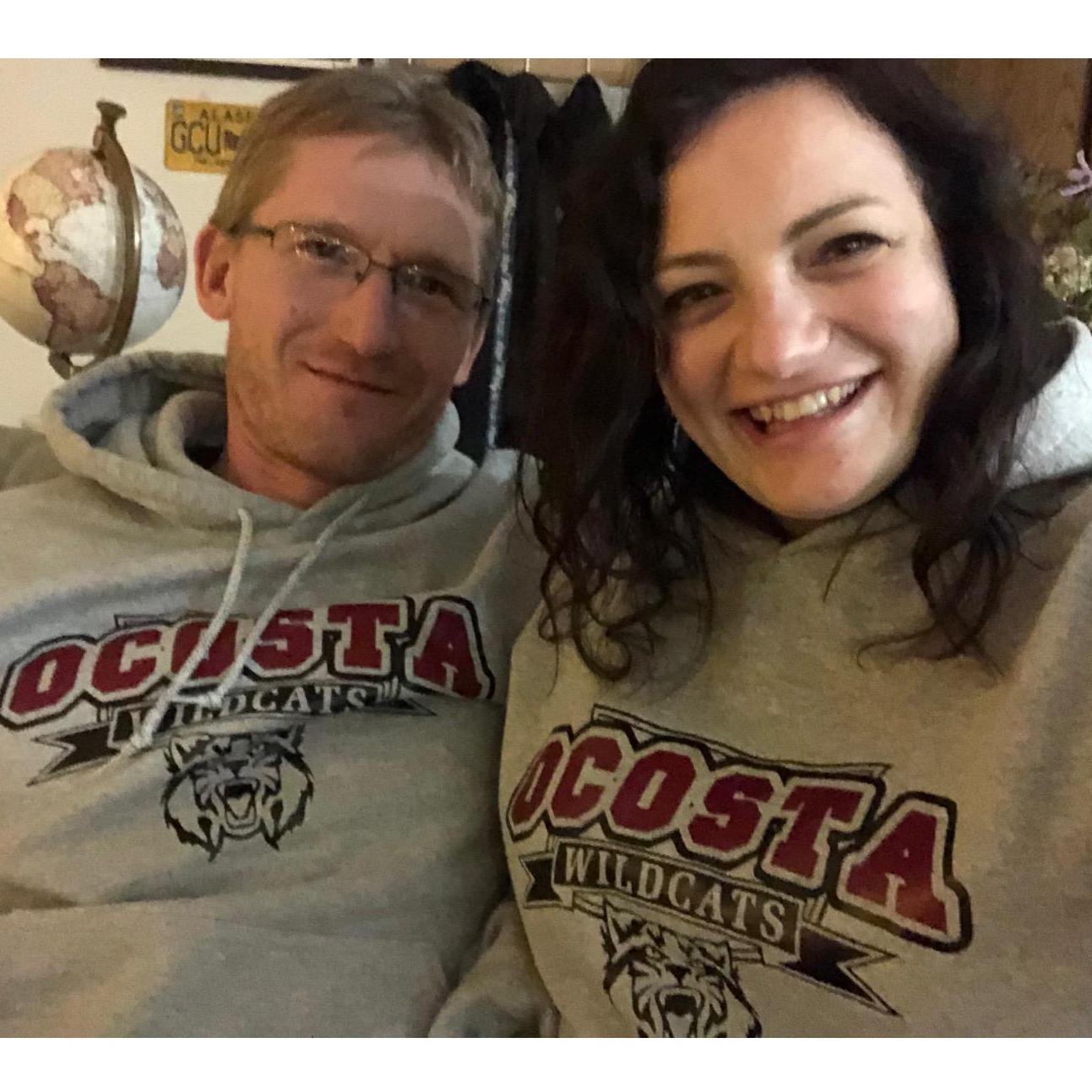 Hehehe twinsies. Ed loves it.