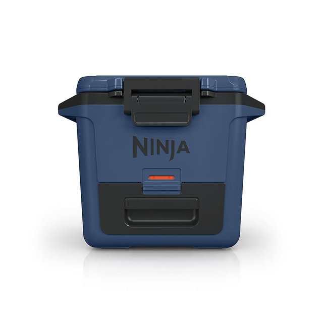 Ninja FB131BL FrostVault 30qt Hard Cooler with Dry Zone, Integrated Fridge-Temp Dry Storage Drawer, Premium Heavy-Duty Insulated Cooler, Keeps Ice for Days, Blue