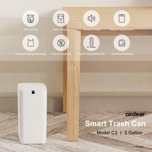 Automatic Trash Can, 3 Gallon Self Sealing and Self-Changing Smart Trash Can, Motion Sensor, Touchless Garbage can with lid