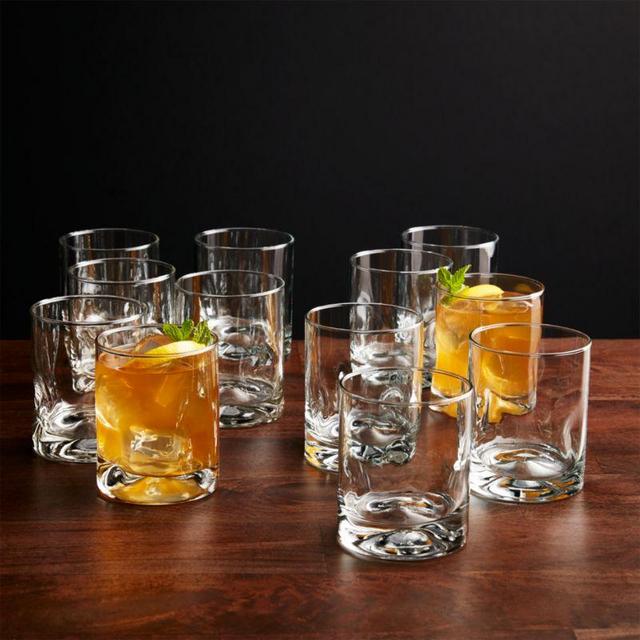 Impressions Double Old-Fashioned Glasses, Set of 12