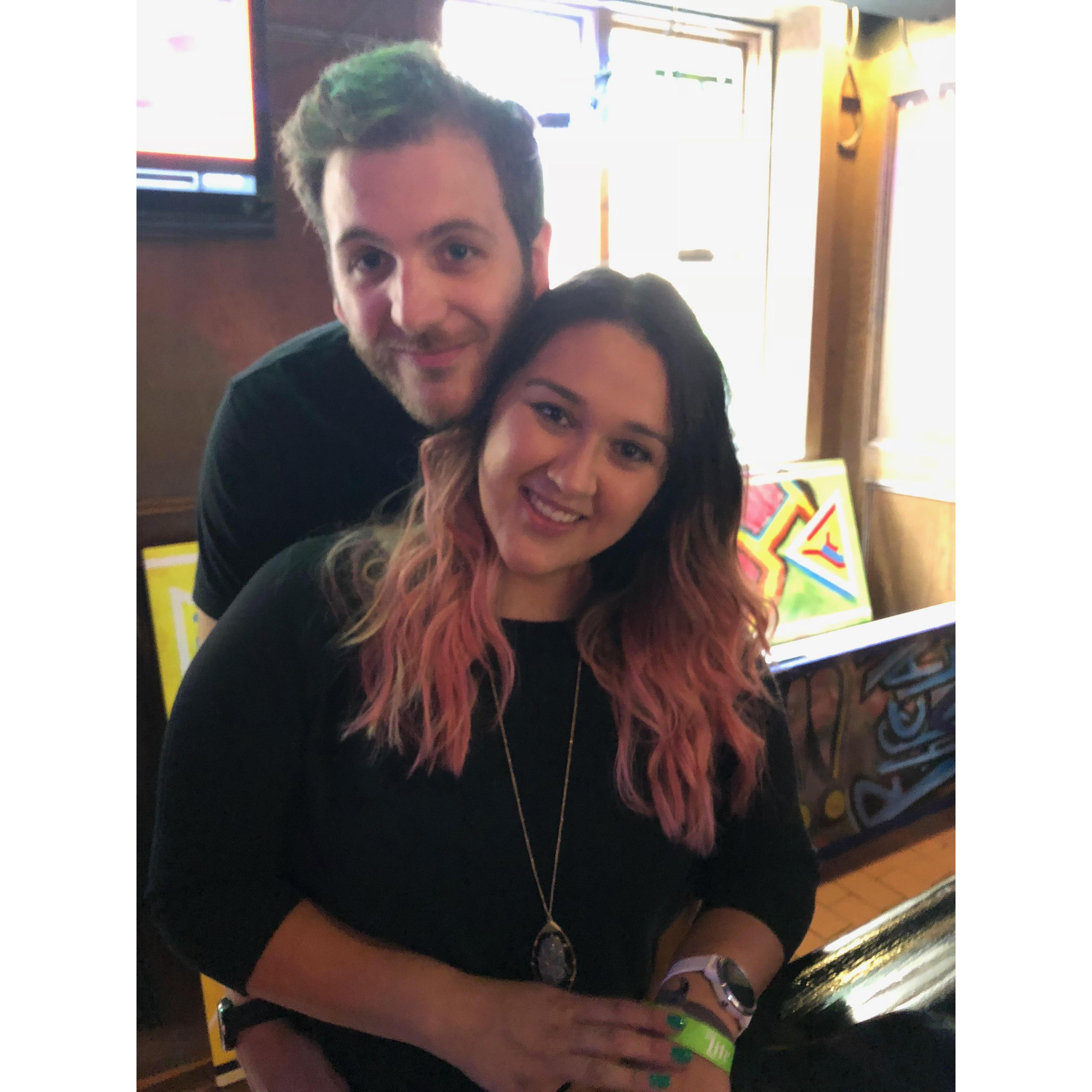 He loves me not matter what color my hair is. It's been at least 4 different colors since we met.