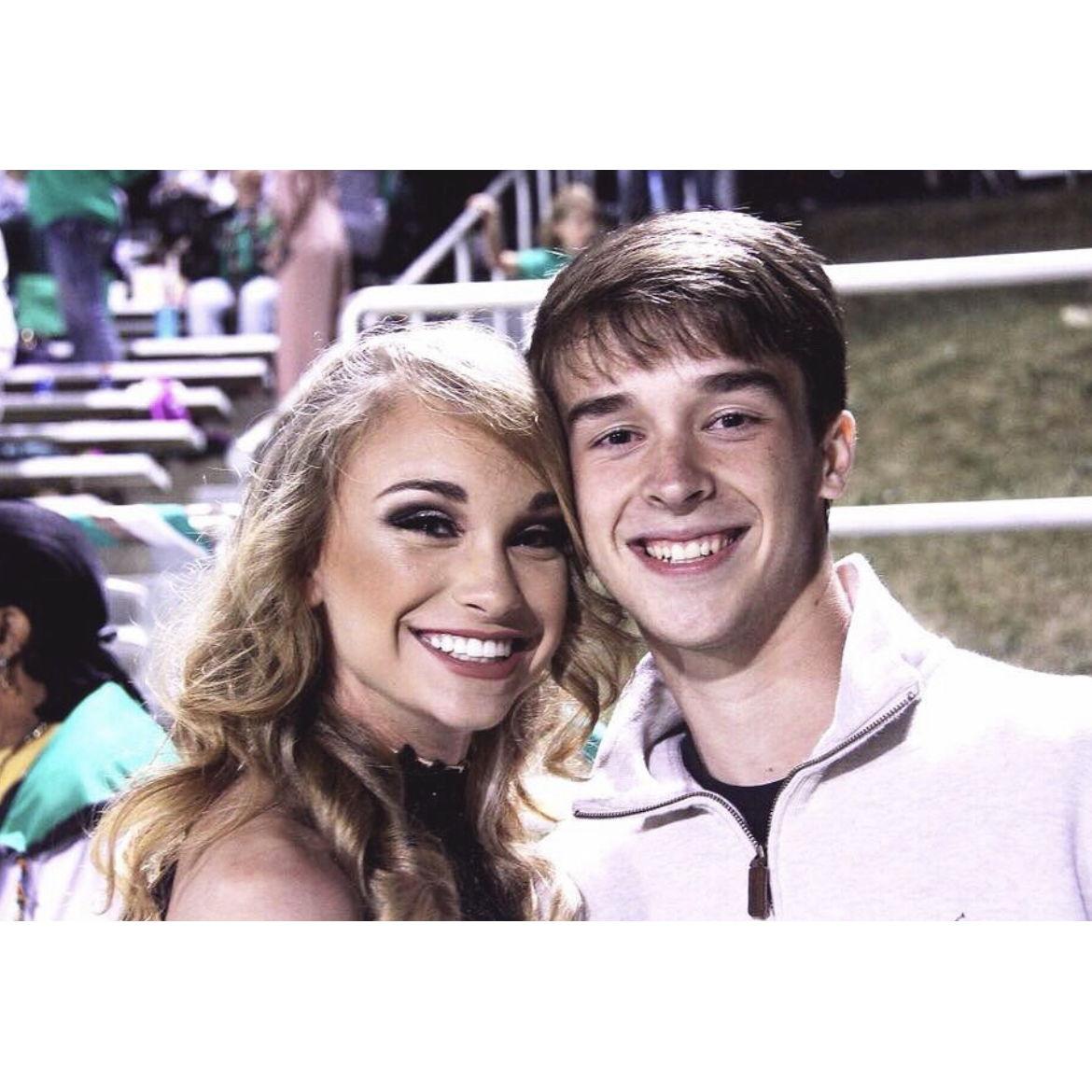 My junior year homecoming! He attended every year :)