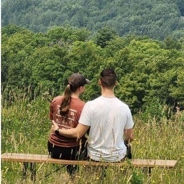 Little break after a hike! Warwick 2025