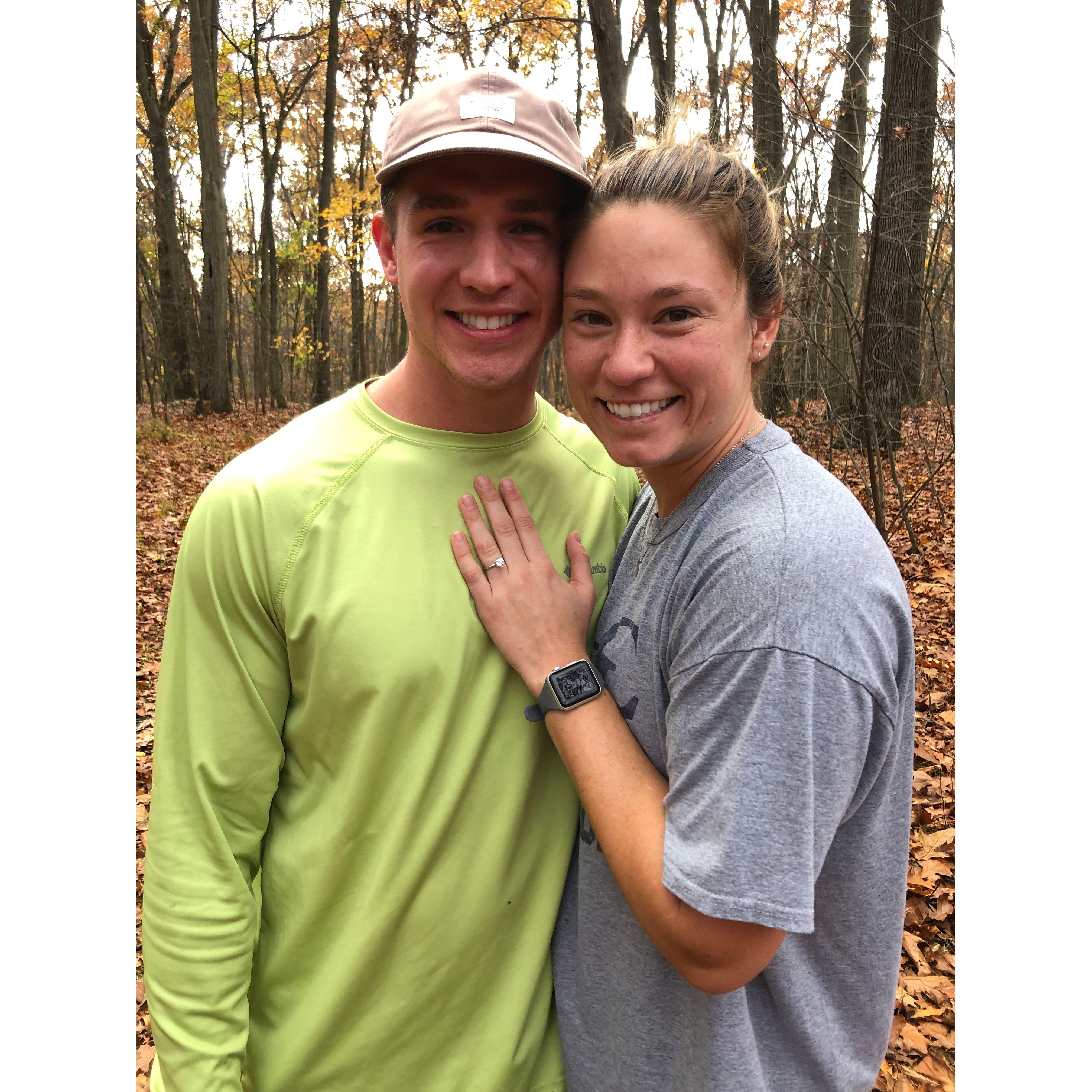 Meg said yes!