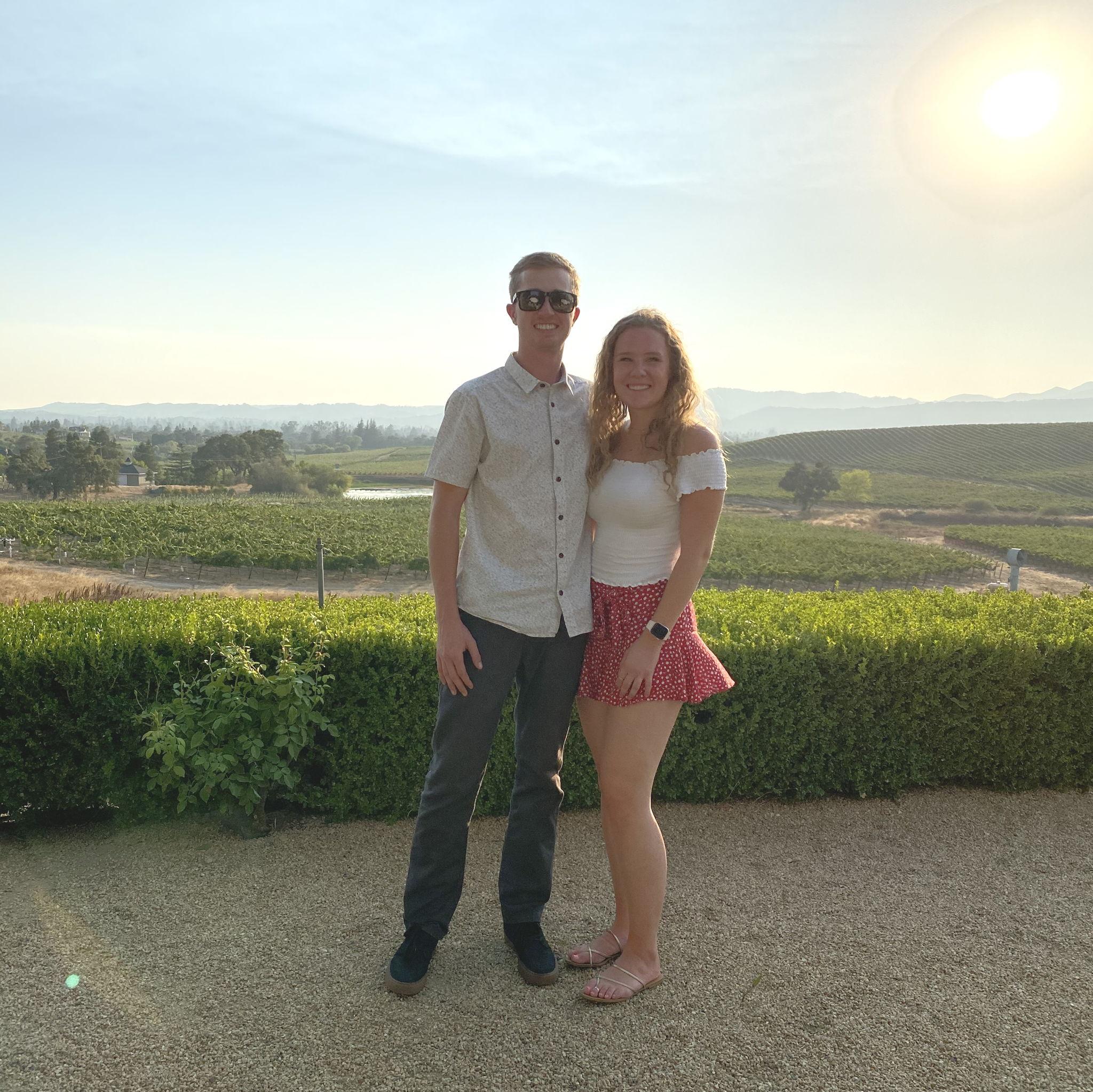 One of our favorite trips together to Napa!