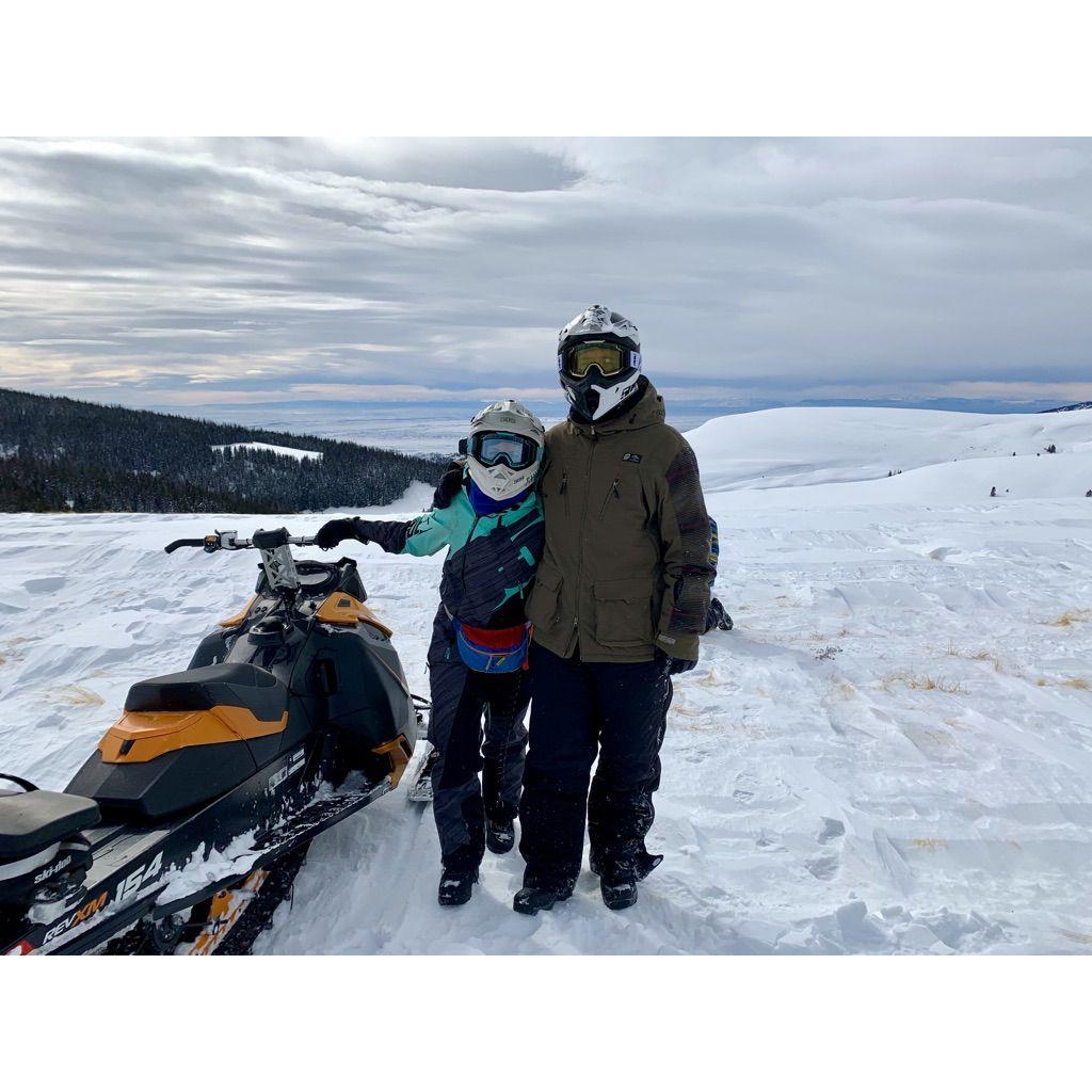 Wyoming backcountry sledding. Can't recommend if you want to hedge your bets on . . . living.