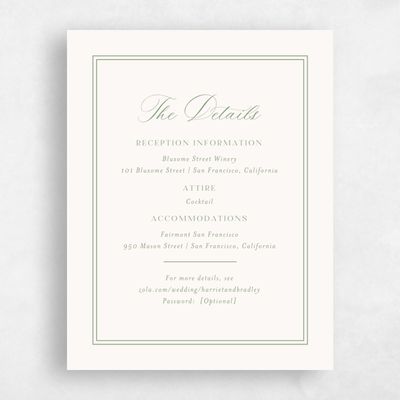 Bright Sage, Green Wedding Enclosure - Lockwood