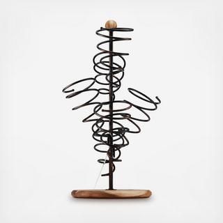 Spiral 6-Bottle Wine Rack