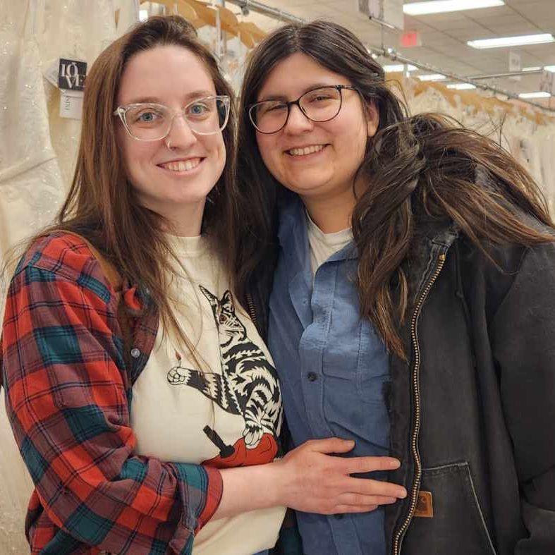 Hannah said yes to the dress! April 2025