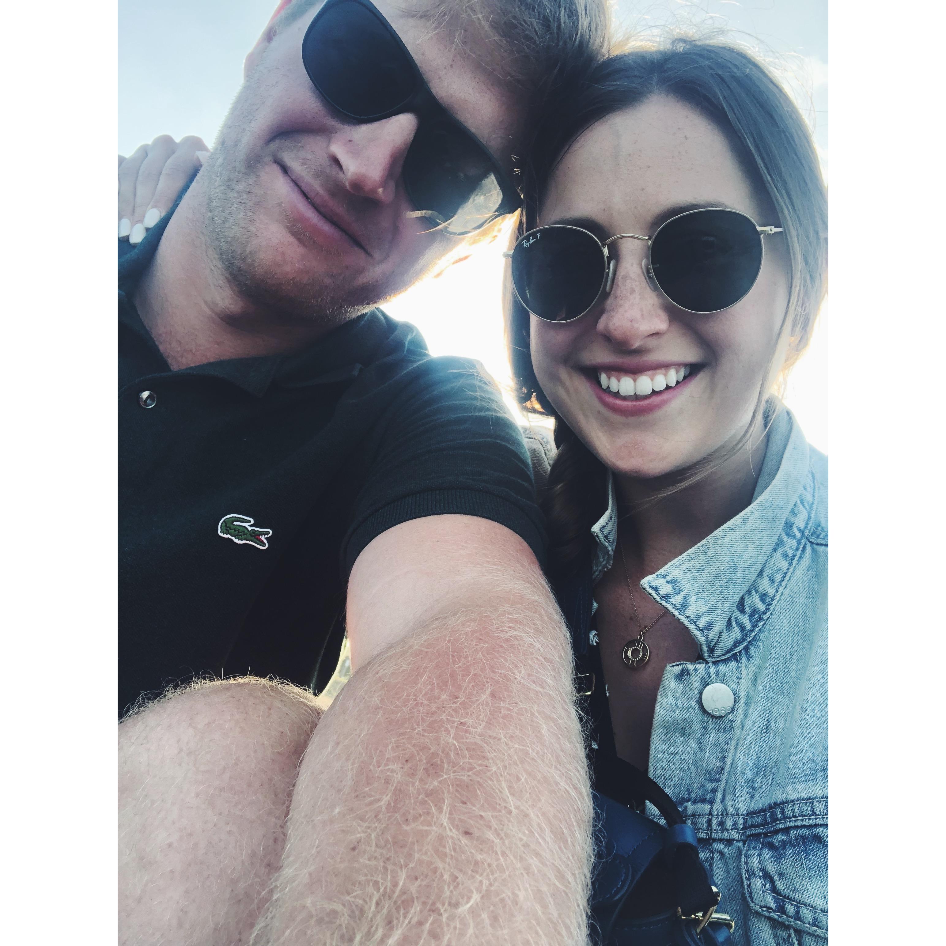 San Diego (before experiencing our first California earthquake during dinner!), July 2019