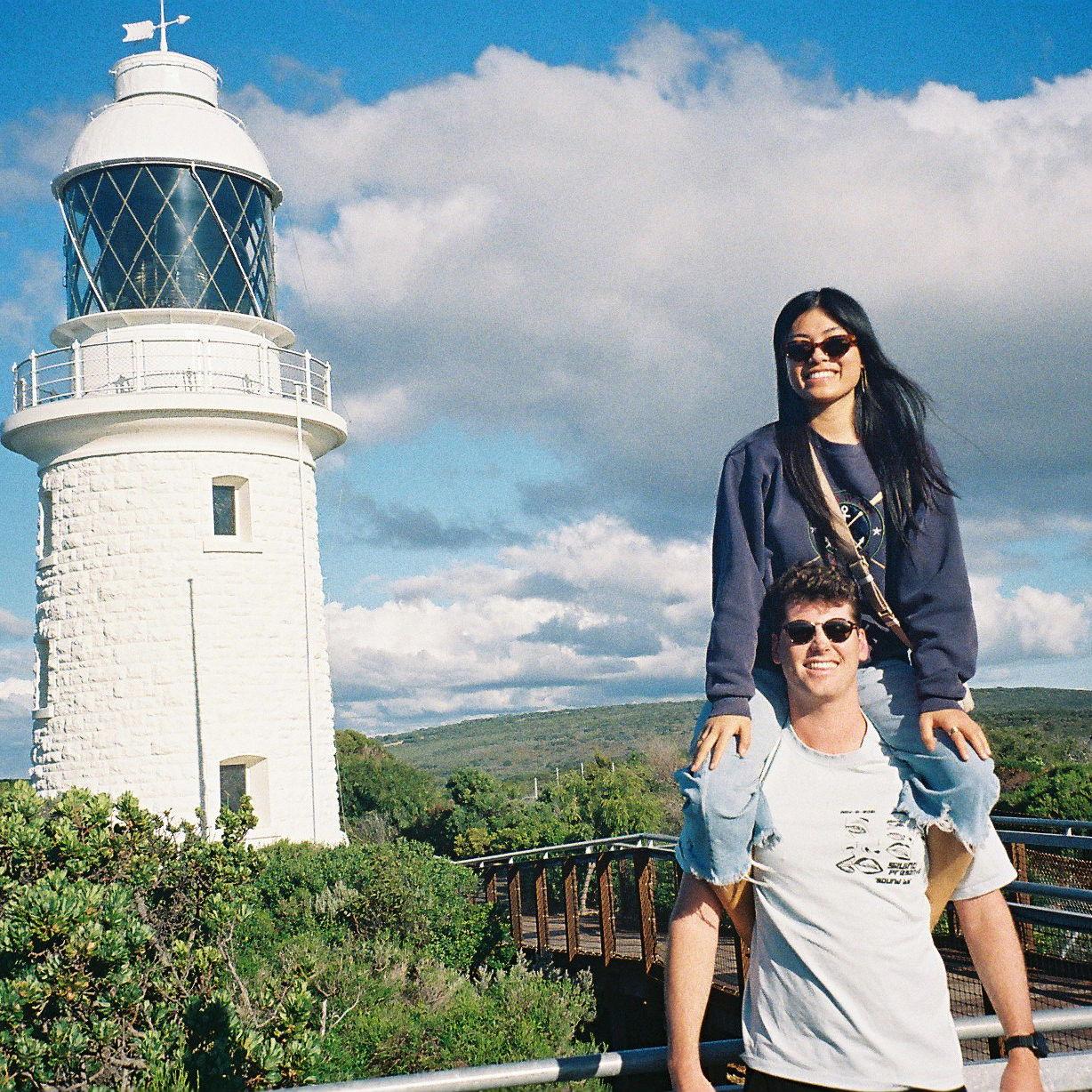 Visiting South-West with Matt.