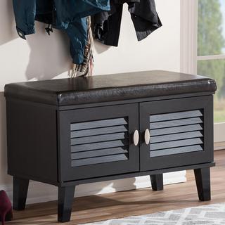 Sheffield 2-Door Entryway Storage Bench