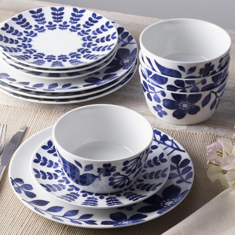 Noritake, Sandefjord 12-Piece Dinnerware Set, Service for 4 | Zola
