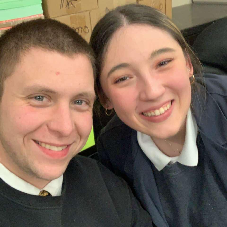 Our last picture while working together at Market Basket ❤️