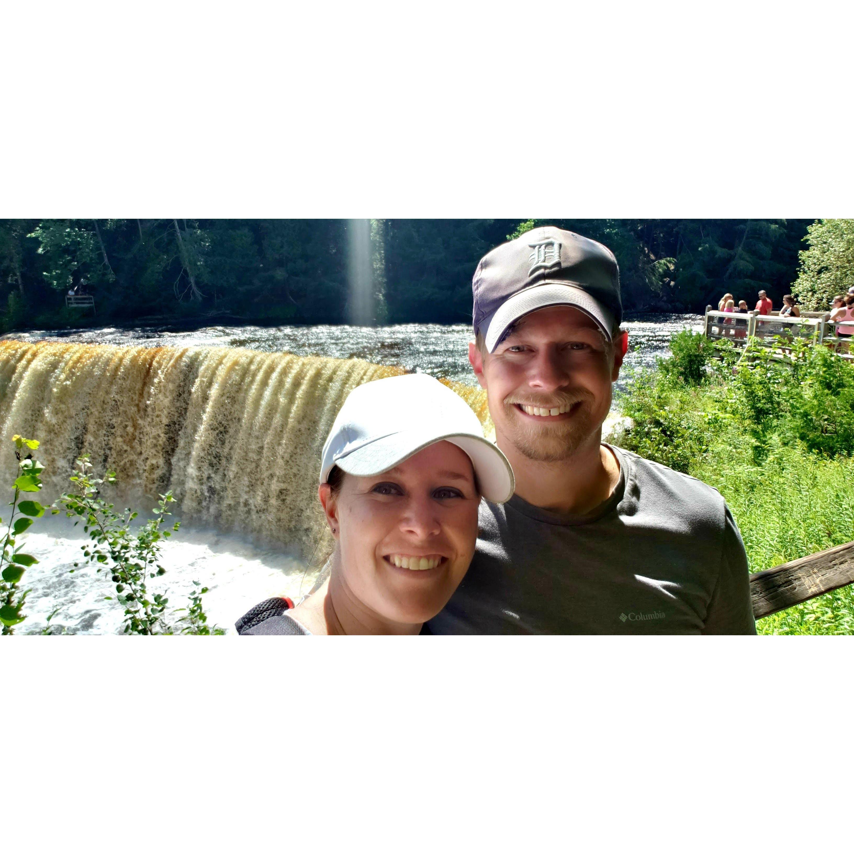 Visiting Tahquamenon Falls