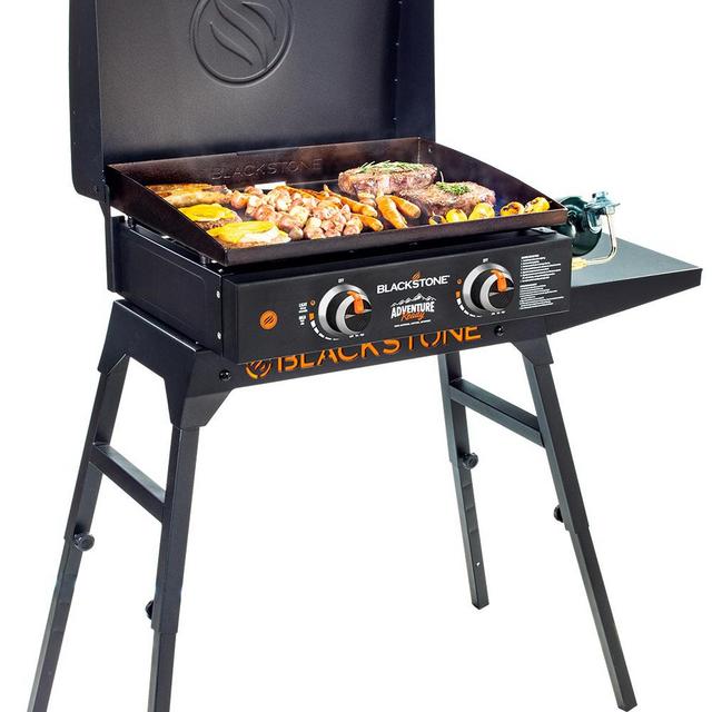 Blackstone Adventure Ready 22" Griddle with Hood, Legs, Adapter Hose