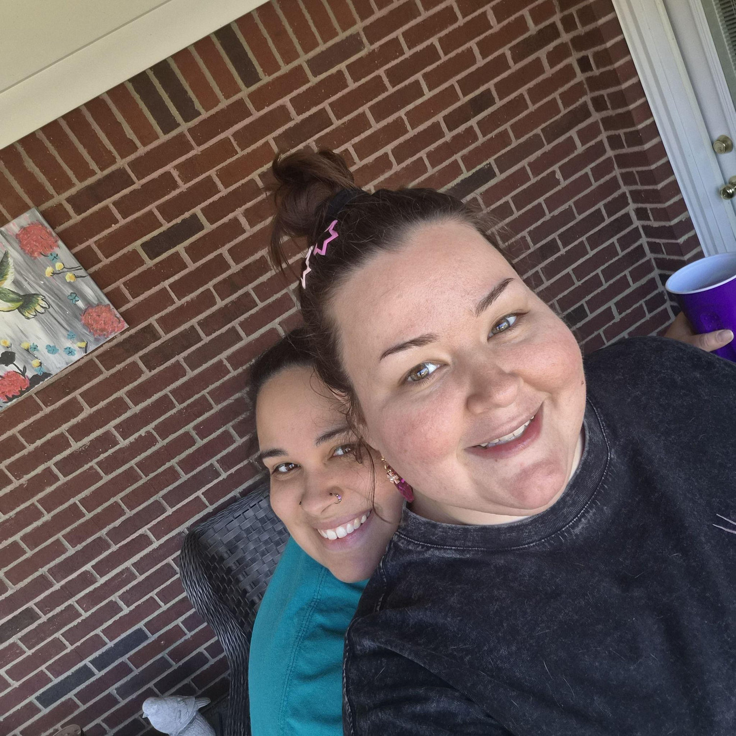 Selfie at our mamaws.