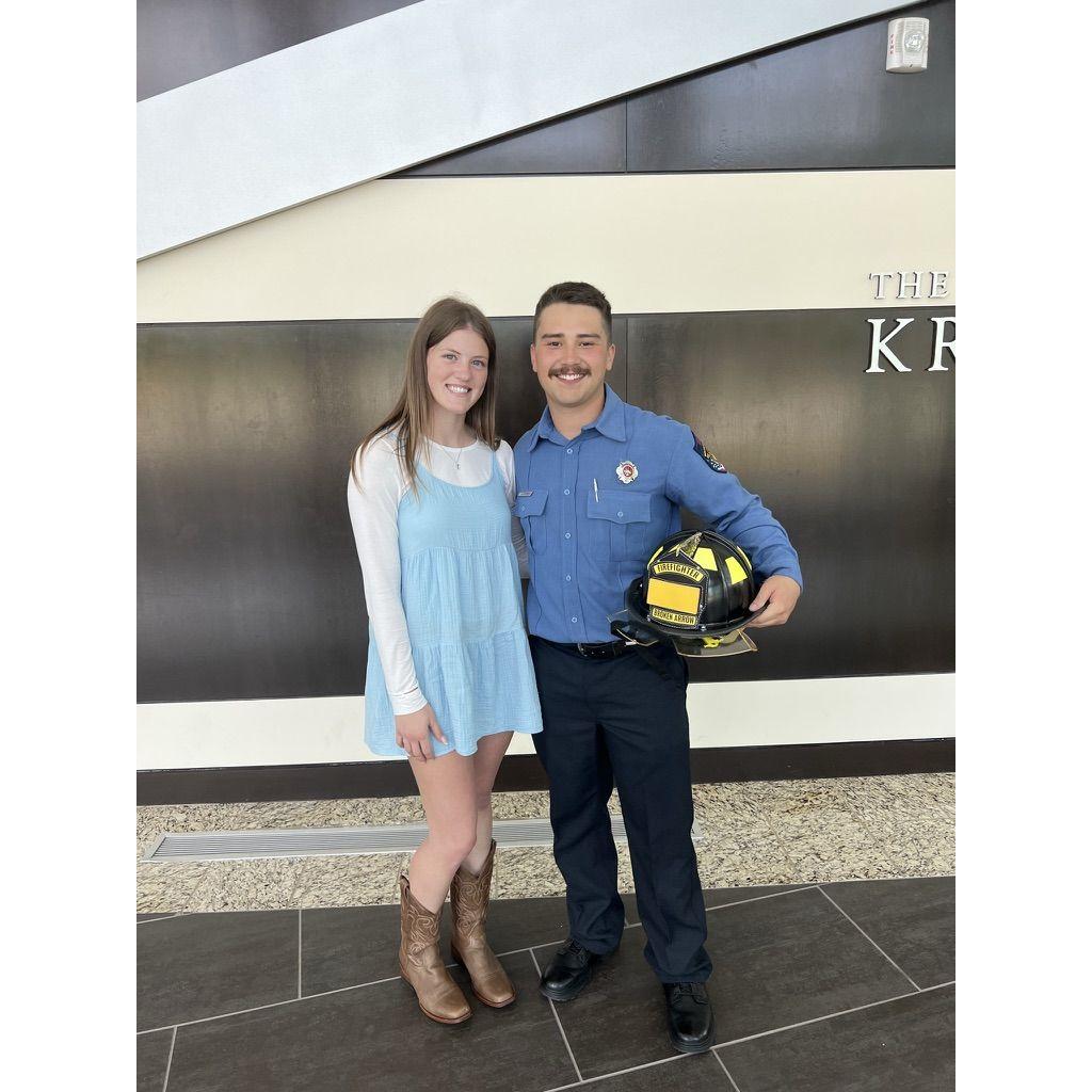 may 31, 2023 -- fire academy graduation!