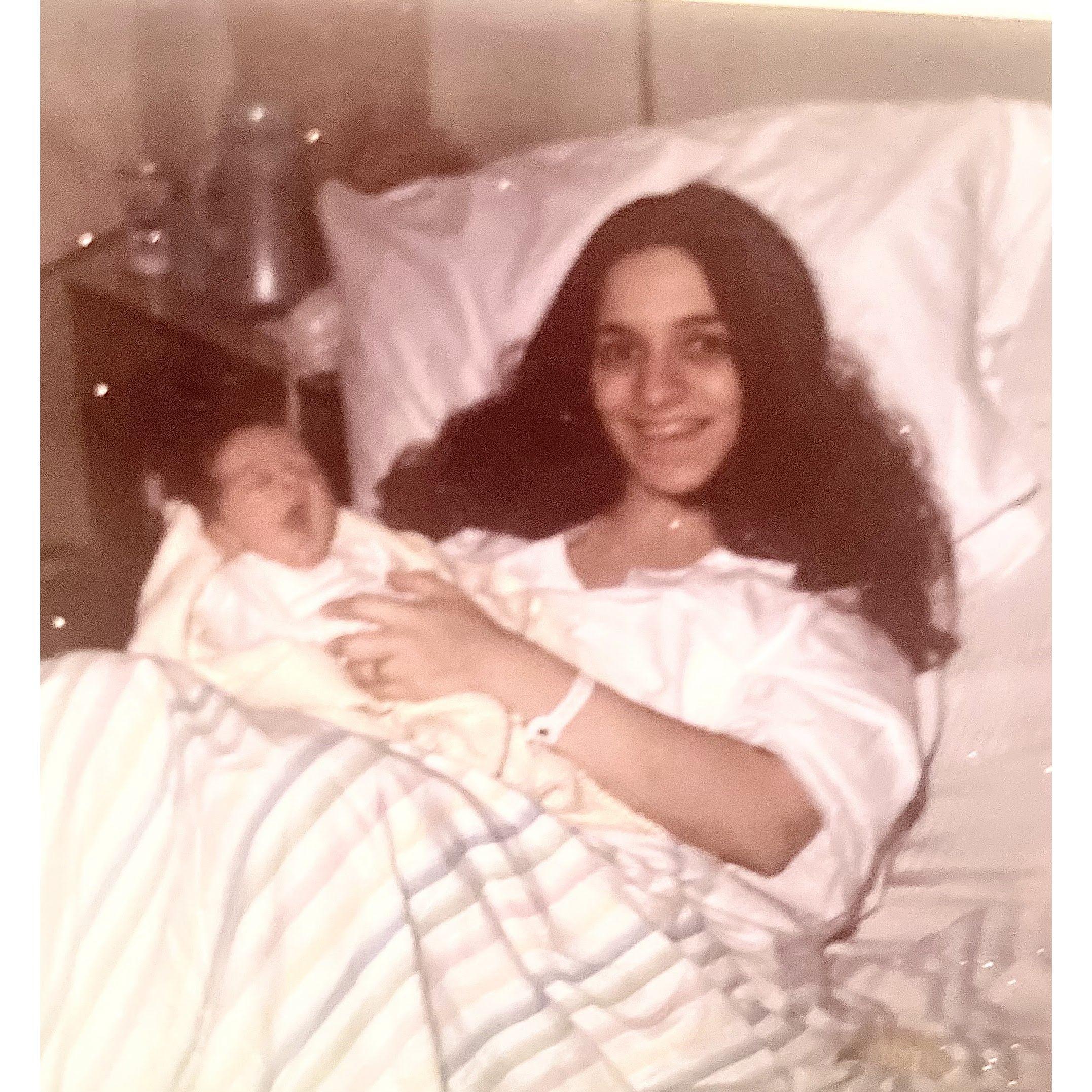 Jenifer's first day in the world. Little did she know it would take 48 years to find her person.