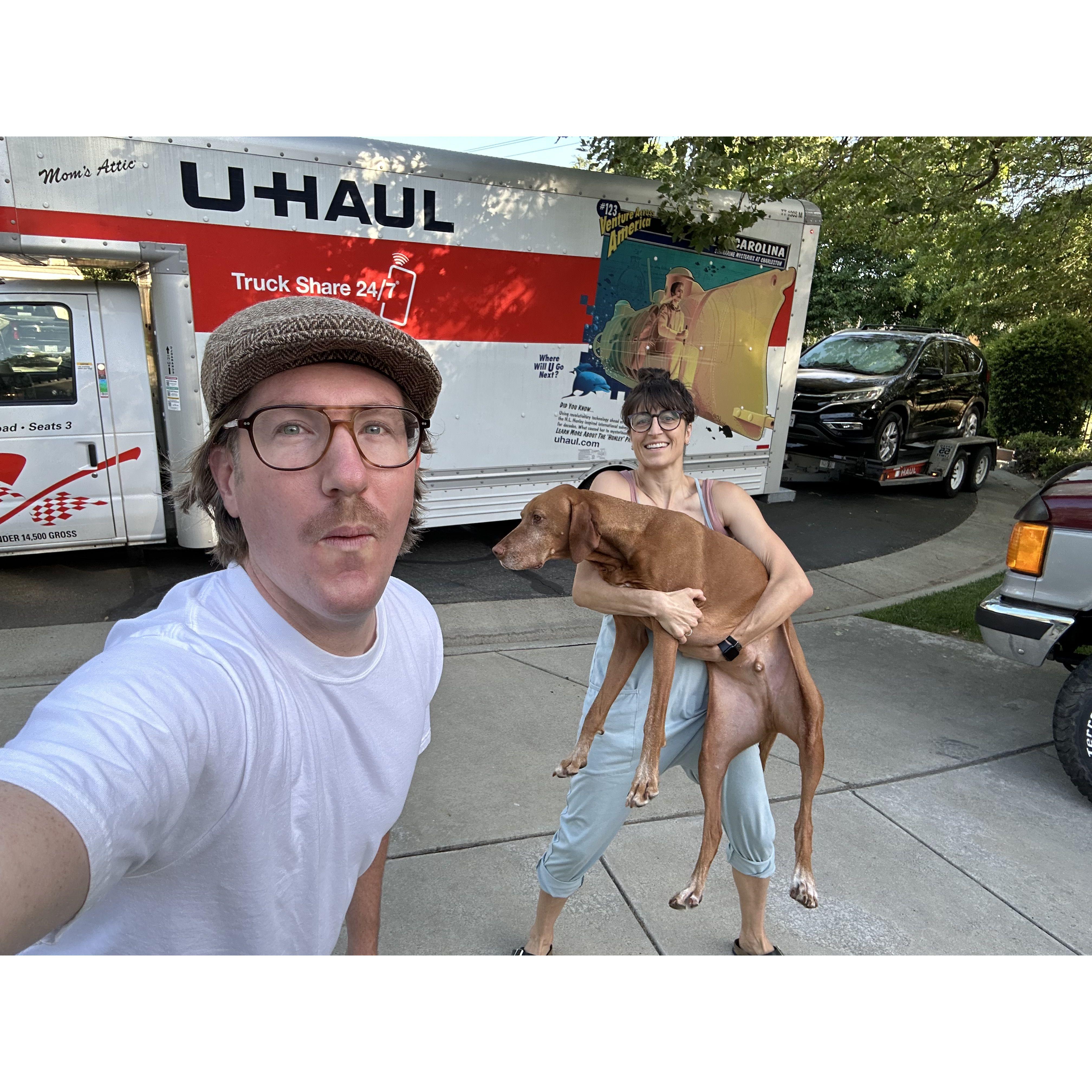 John takes the first haul out to Utah.