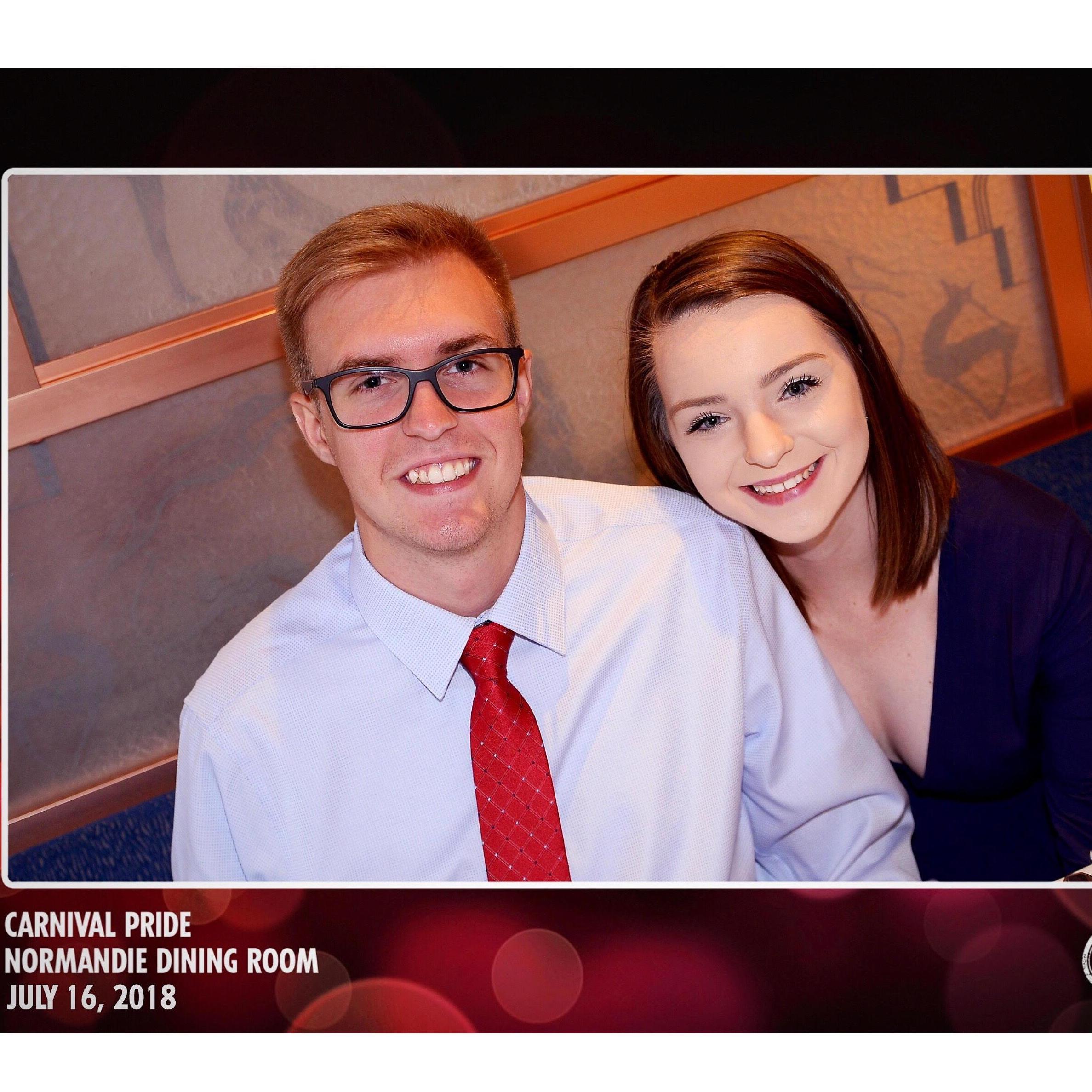 July 16, 2018 (Bahamas): Our first and last cruise - Alex hates cruises