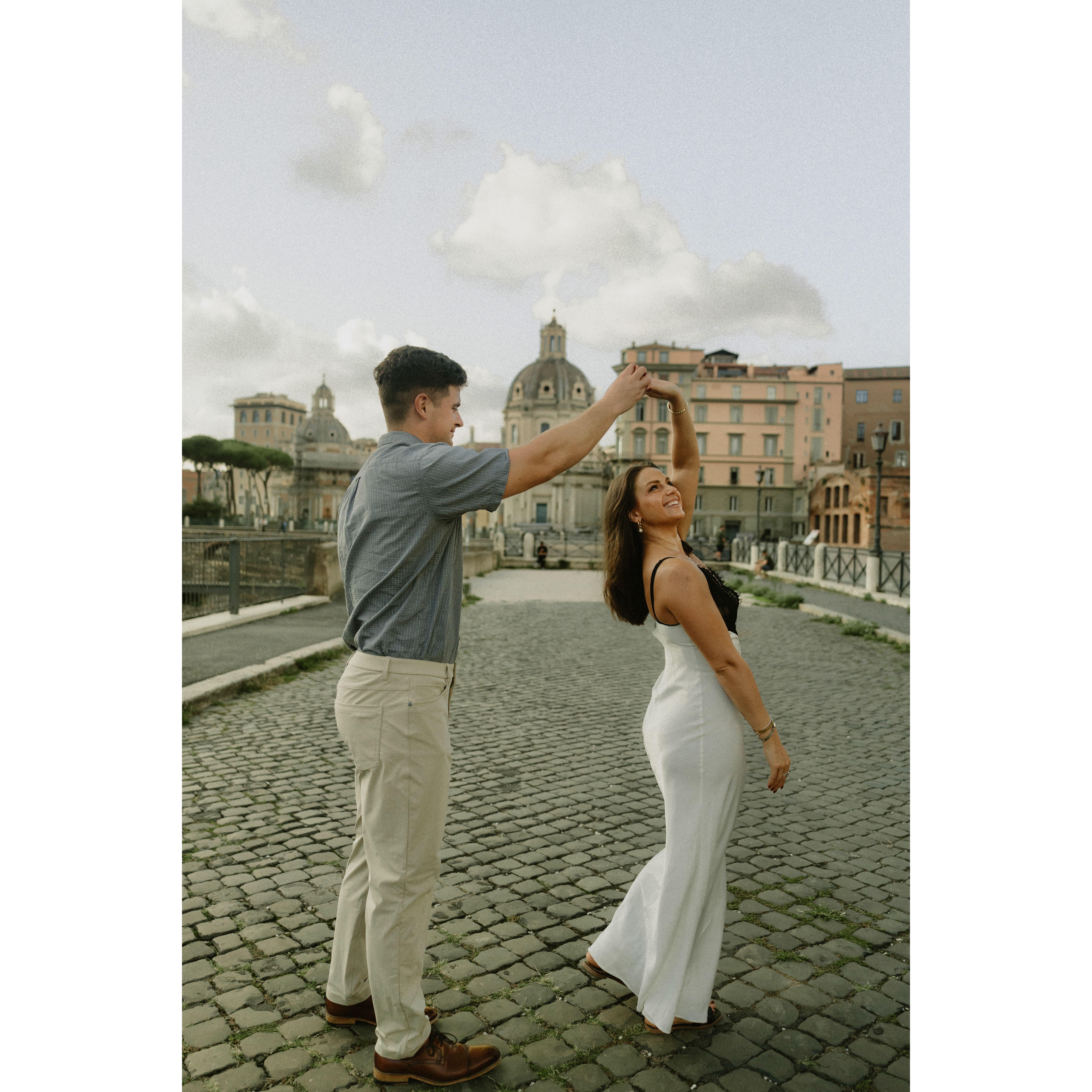 Photoshoot in Rome