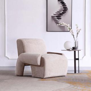Verandah Modern Chenille Accent Chair