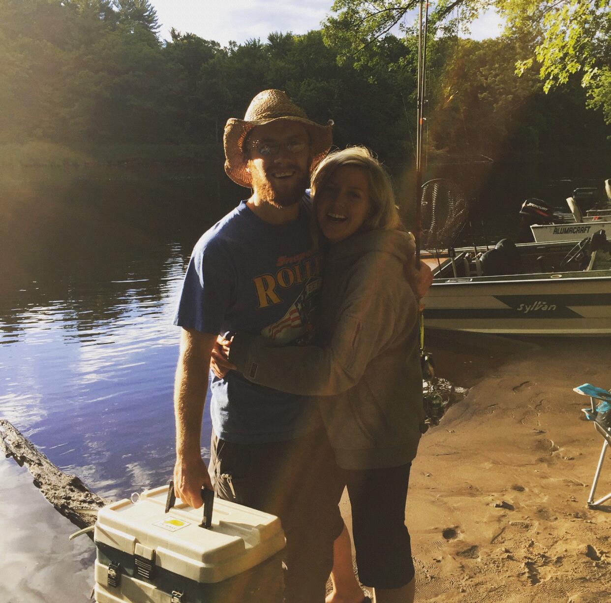 Fishing on the St. Croix