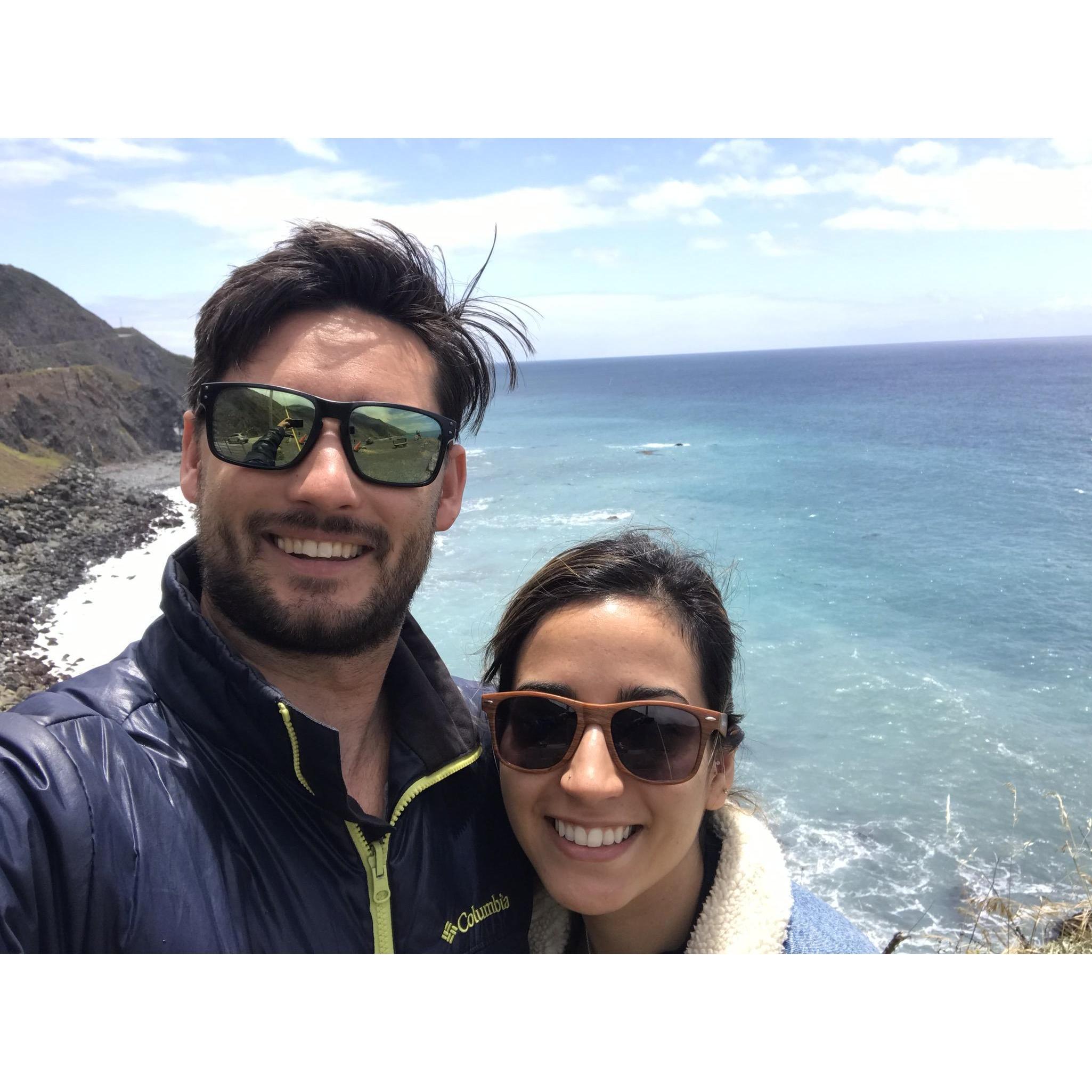 Our first road trip together up to Big Sur!