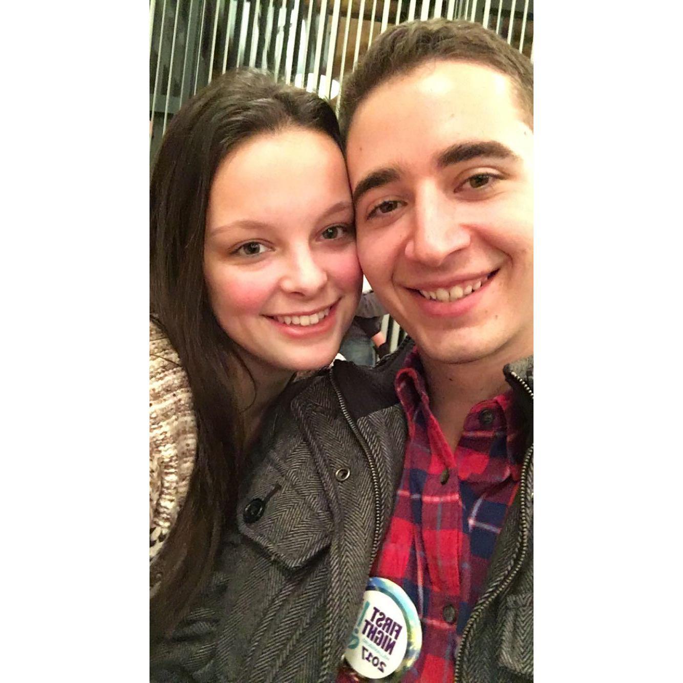 New Years in Williamsburg, Virgina