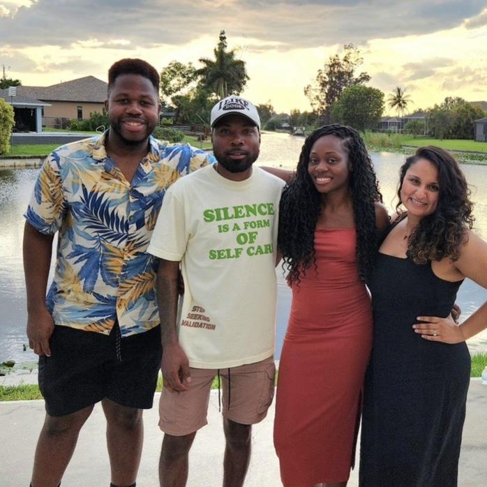 Candid photo from the couples housewarming party - 2024