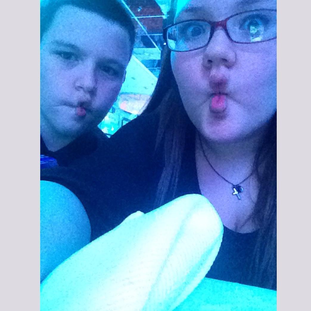 So many selfies from our "just friends" days