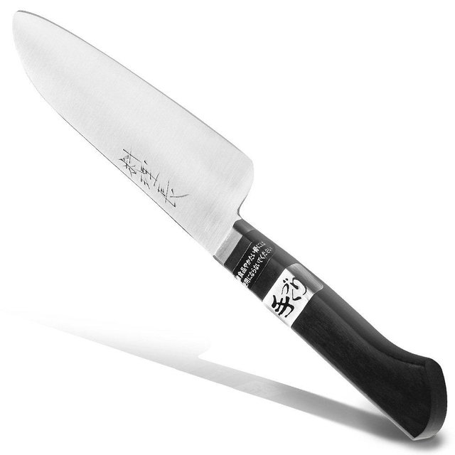 Japanese sushi knife Crafted by Mr Yamakawa(bladesmith of kanto gyuto) Santoku chef's knife Made in Japan