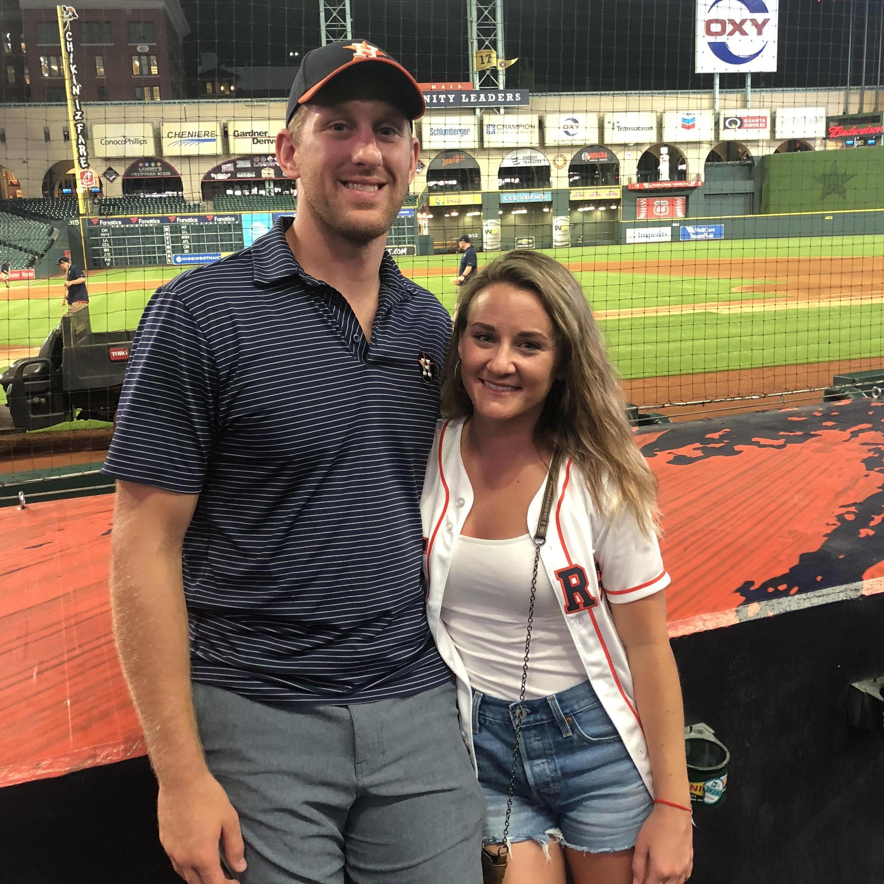 We've been to LOTS of Astros games