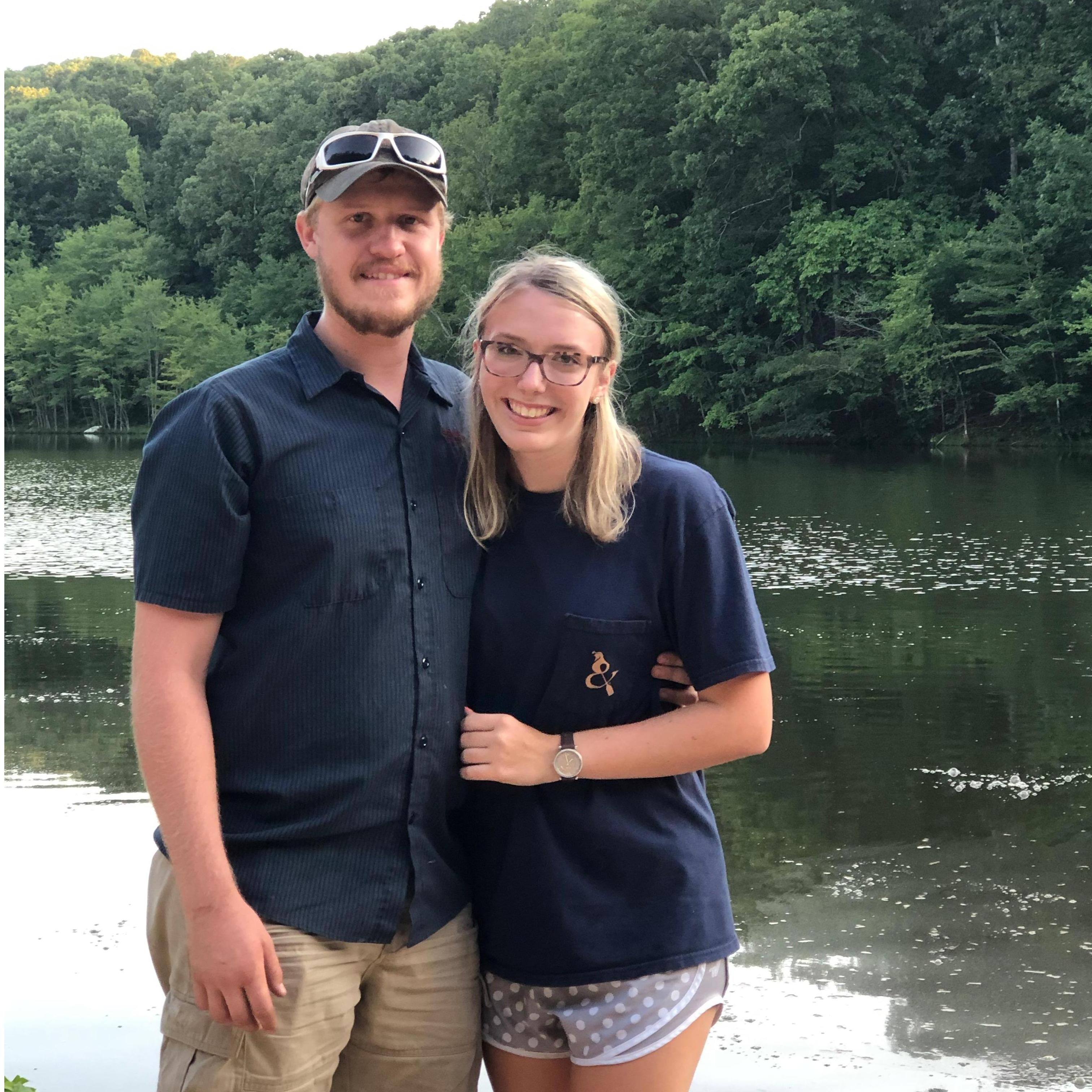 One of our favorite places, Bass Lake at the Tennessee River!