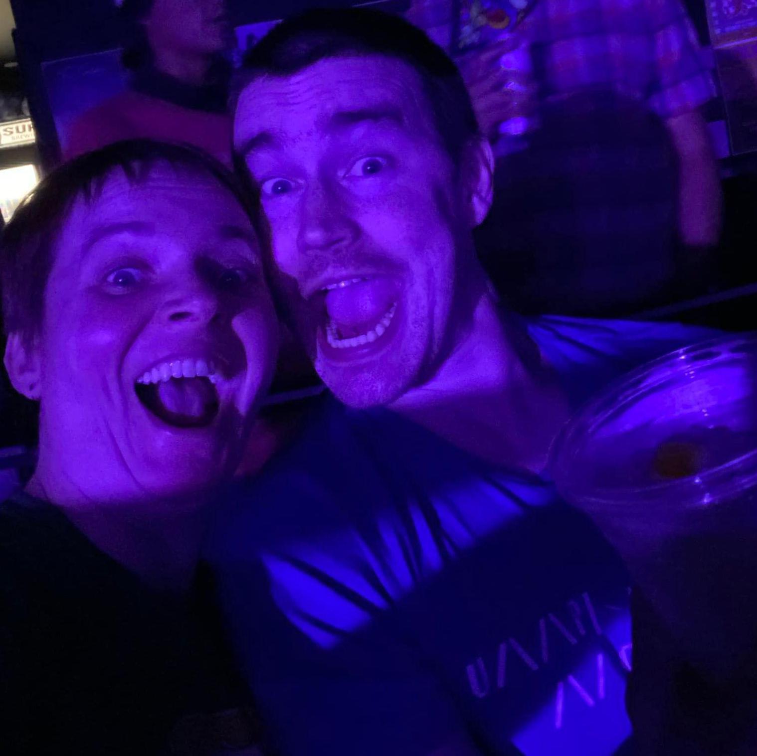 Our first concert together, Umphrey's McGee at First Ave, the day we closed on the house.