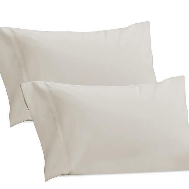 Heirloom Soft, Smooth & Thick Certified 800 Thread Count 100% Cotton Sateen is Superior to Egyptian Cotton Claims, 2 Pillow Cases King Size, Fits King Pillows (Ivory)