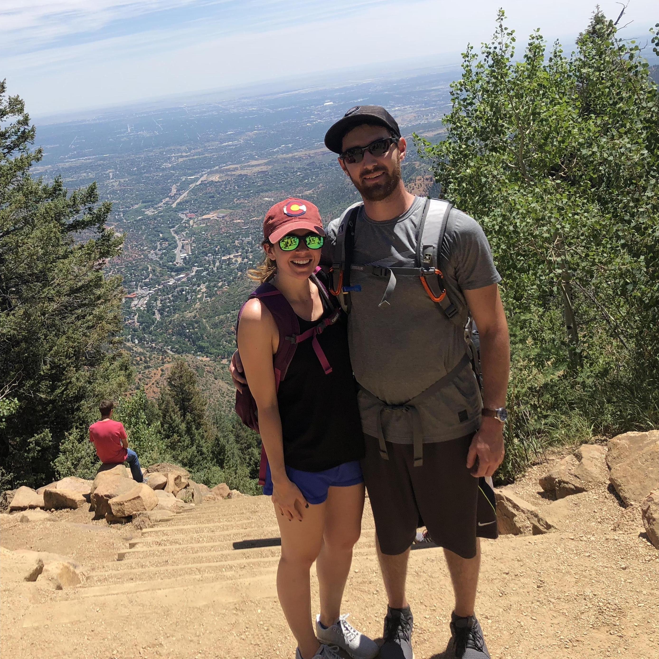 We made it to the top of The Incline!