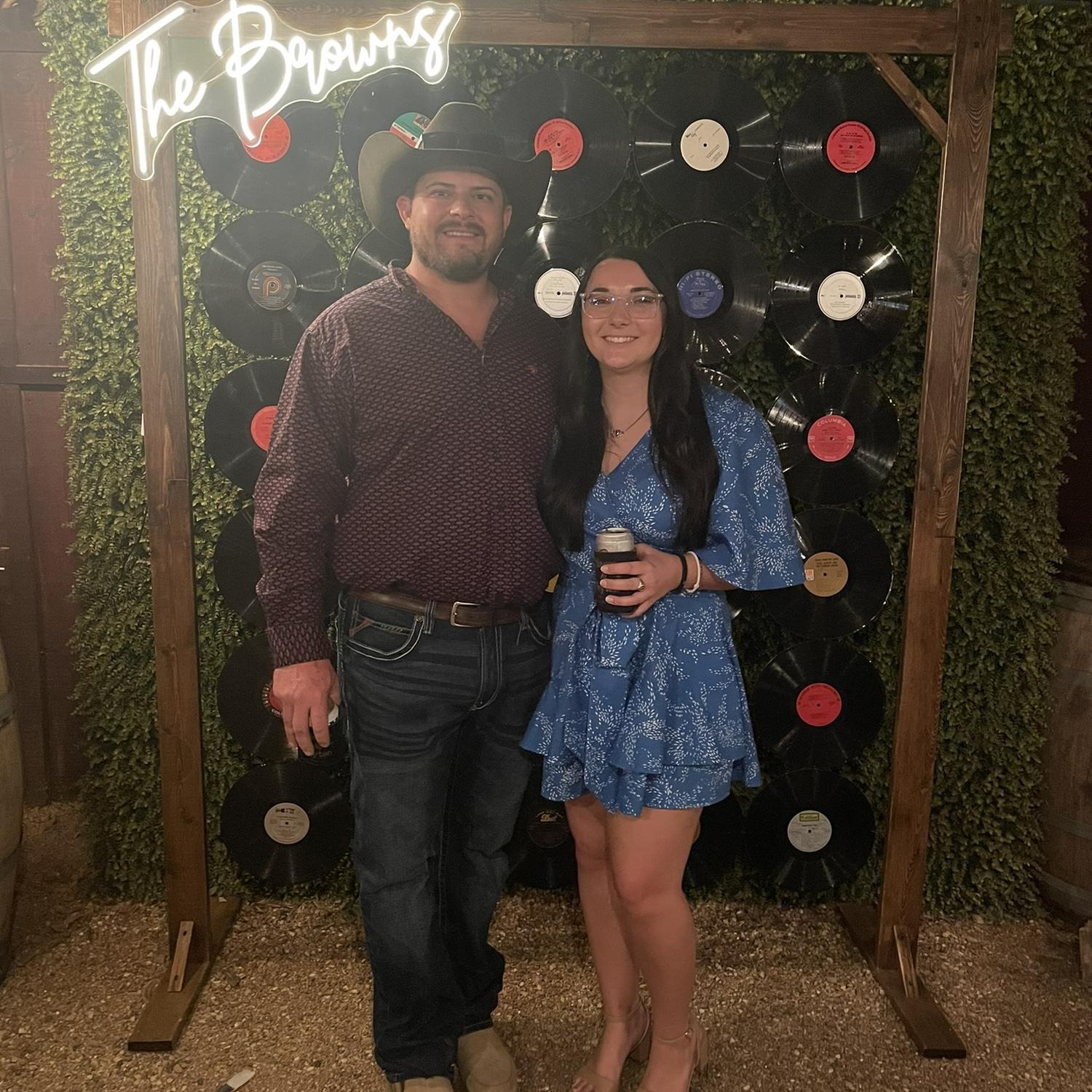 At my cousin, Peyton and Mayce Brown, wedding. September 2023.