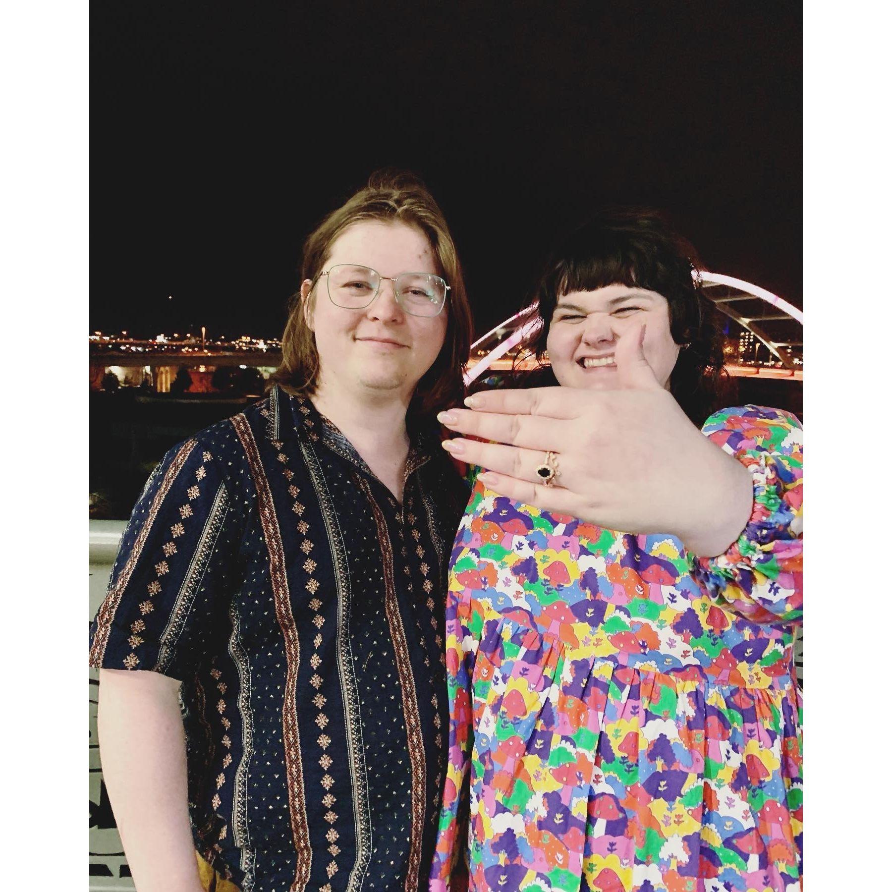 the night he proposed <3, 2023