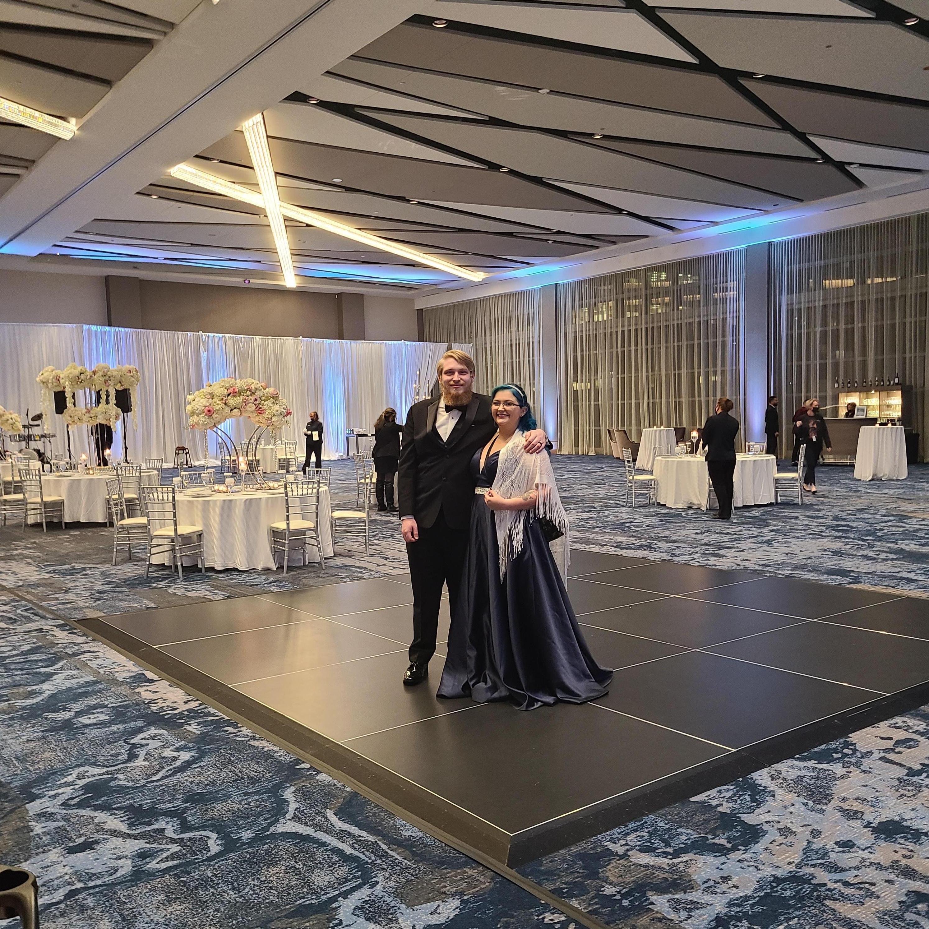 This was from when we attended Kevin and Nicole's wedding