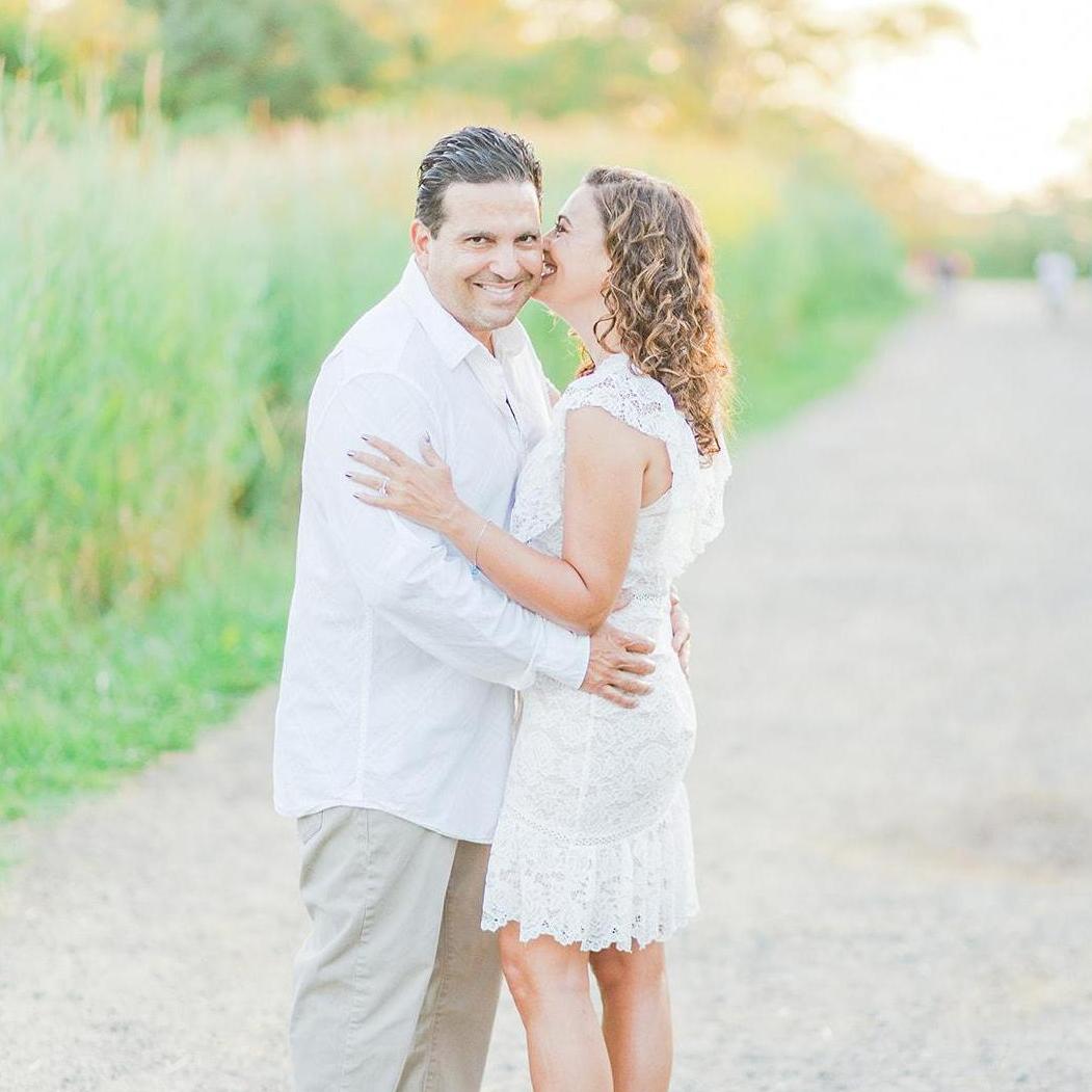 Enjoying our engagement photoshoot/date night, Stevensville, Maryland, August 2021. Photographer: Chesapeake Charm Photography.