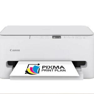 Canon - PIXMA TS6520 Wireless All-In-One Inkjet Printer - White