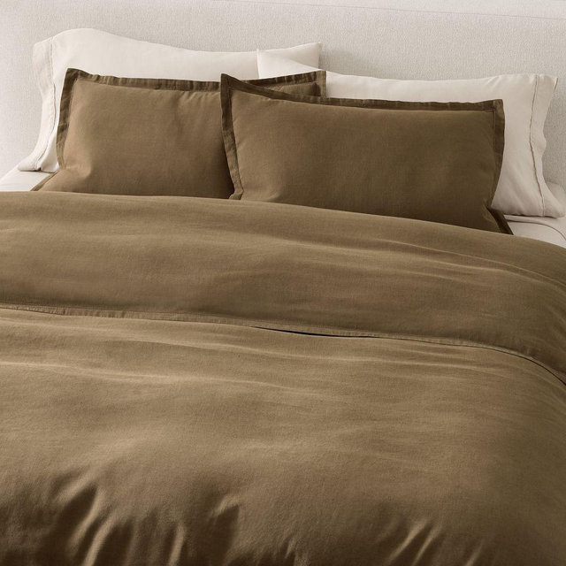 Signature Tencel Linen King/Cal. King Duvet, Cognac