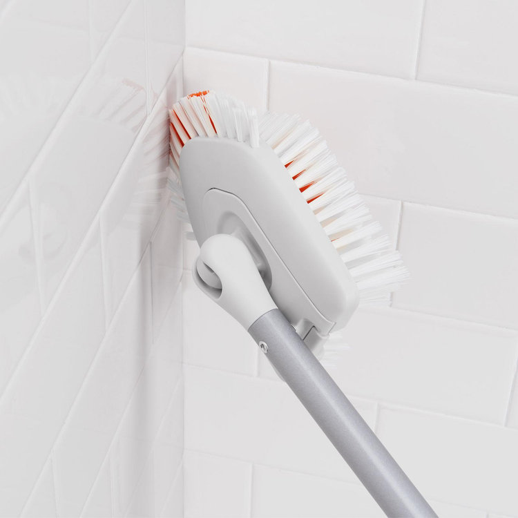 bathroom tile brush cleaner