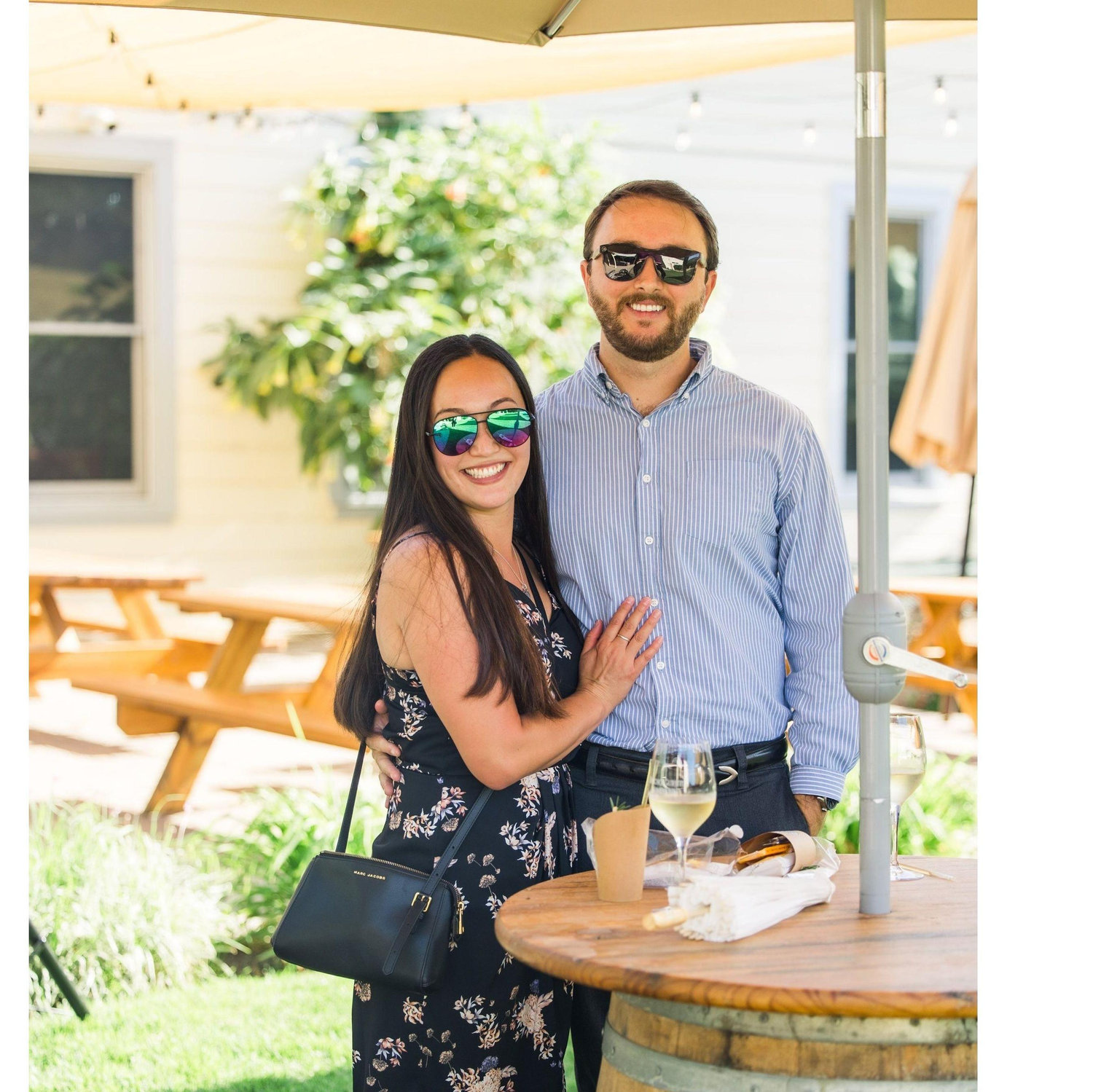 Celebrating our Bridesmaid's wedding, Kneka and Nathan, in Escondido in 2023.
