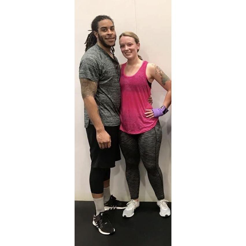 Boxing class on Valentine's Day 2019