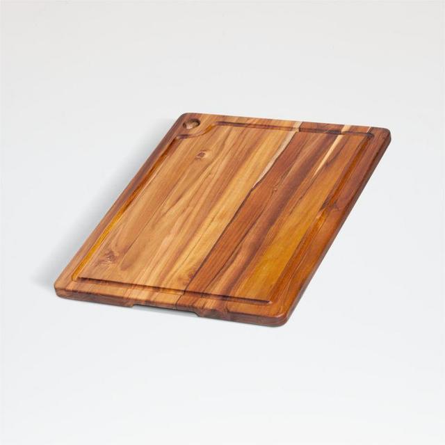 Teakhaus Rectangular 18"x14" Cutting Board with Juice Canal